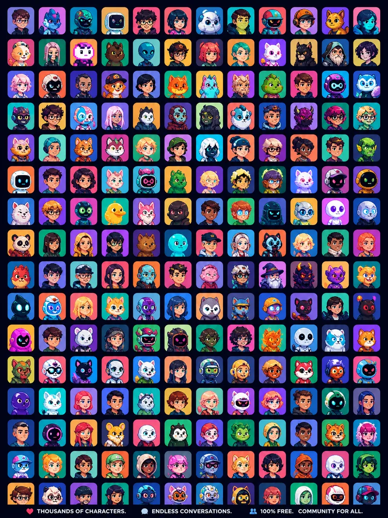 Character.AI visual concept